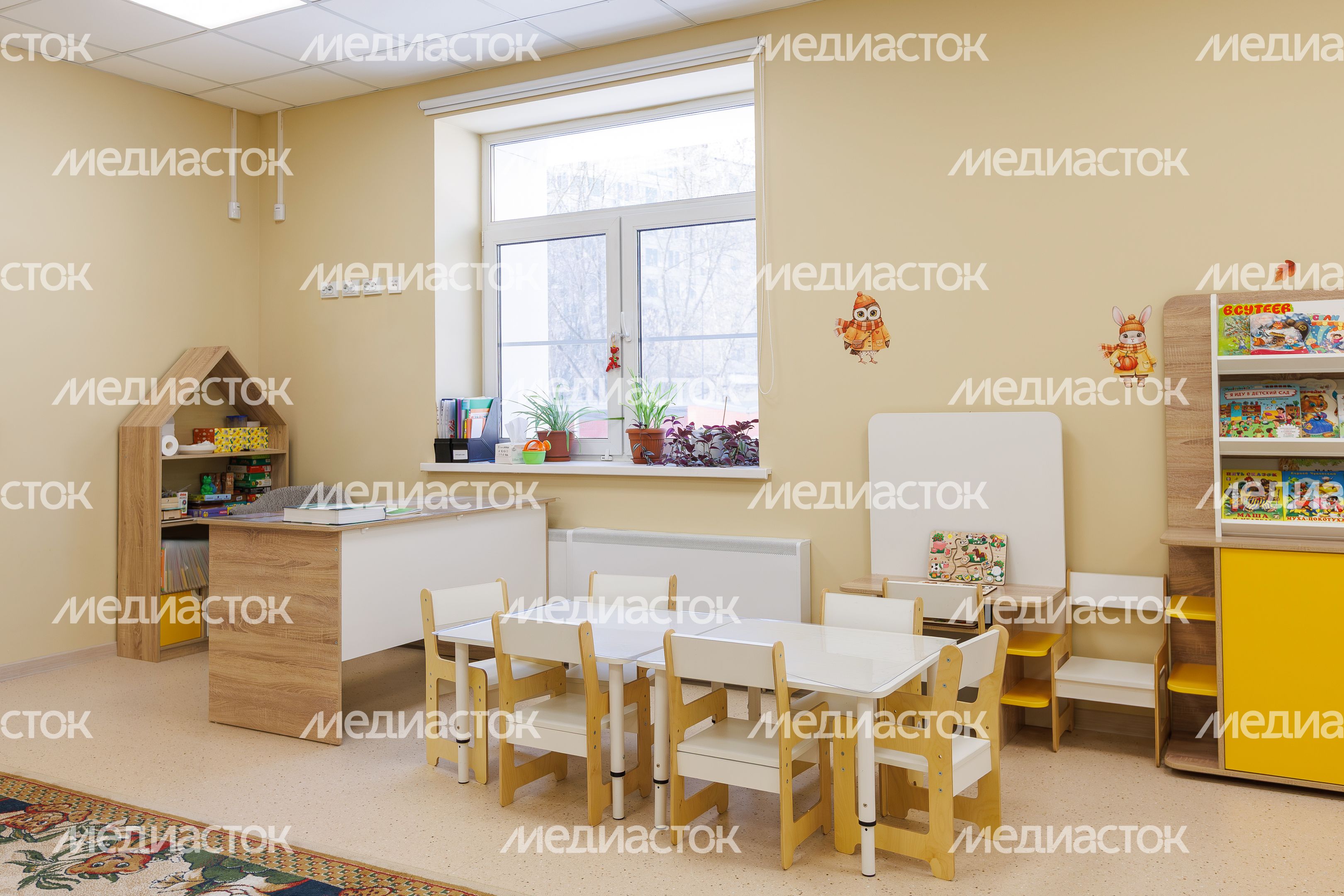 Игровая комната детского сада «Золотой ключик» СОШ №14 в Мытищах после капитального ремонта Игровая комната детского сада «Золотой ключик» СОШ №14 в Мытищах после капитального ремонта