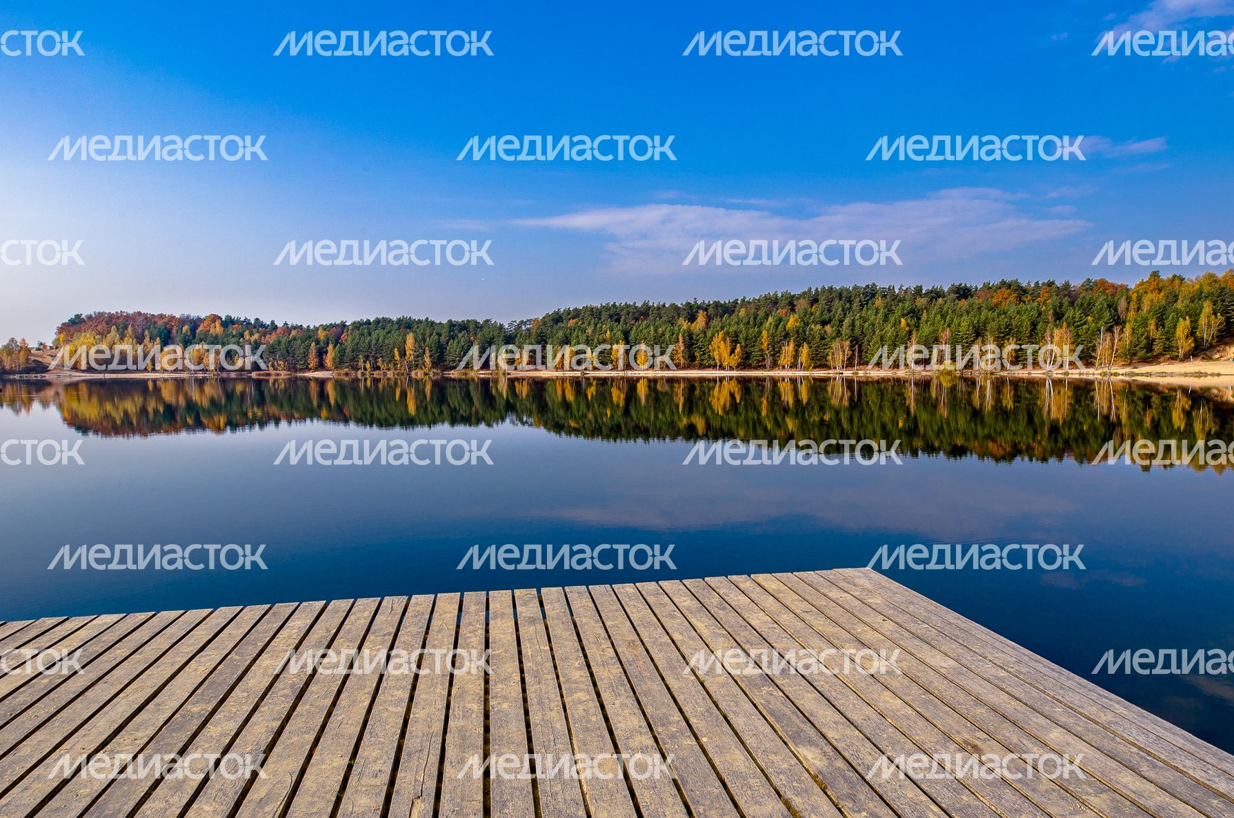 Осенние виды Волкушинского карьера