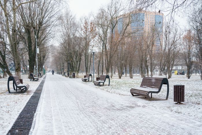 Реутов. Парк культуры и отдыха «Центральный парк». Зима