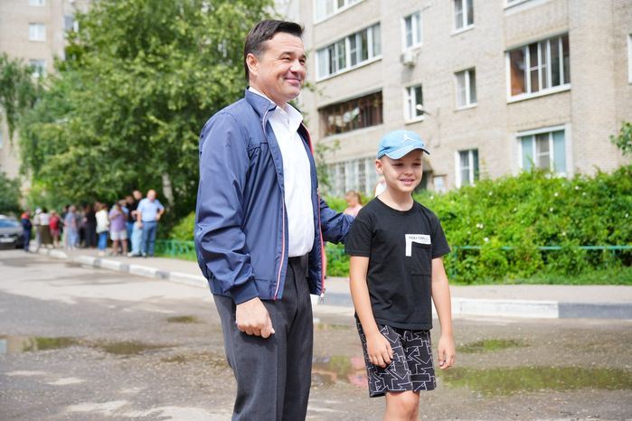 Оперативный штаб с участием Губернатора Подмосковья на месте ЧП в Сергиевом Посаде