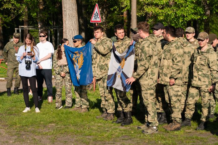 Военно-техническая игра "Арт-дуэль-2024" на аэродроме Волосово