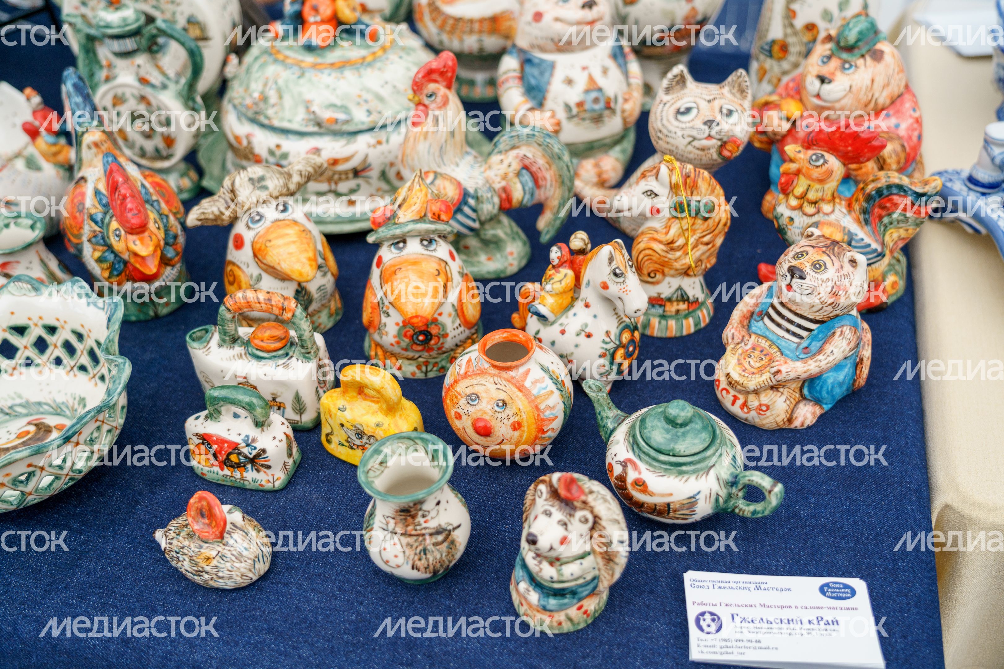 Фестиваль авторской керамики «ГжельФест» в селе Речицы Раменского округа