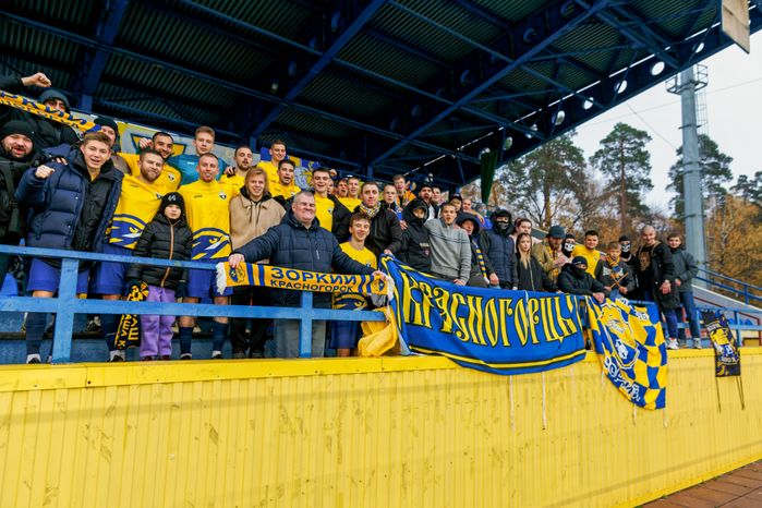 Команда красногорского футбольного клуба «Зоркий» победила в Лиге А Чемпионата Подмосковья по футболу