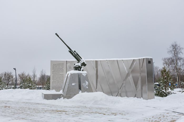 Памятник 347-му зенитно-артиллерийскому полку в Электростали