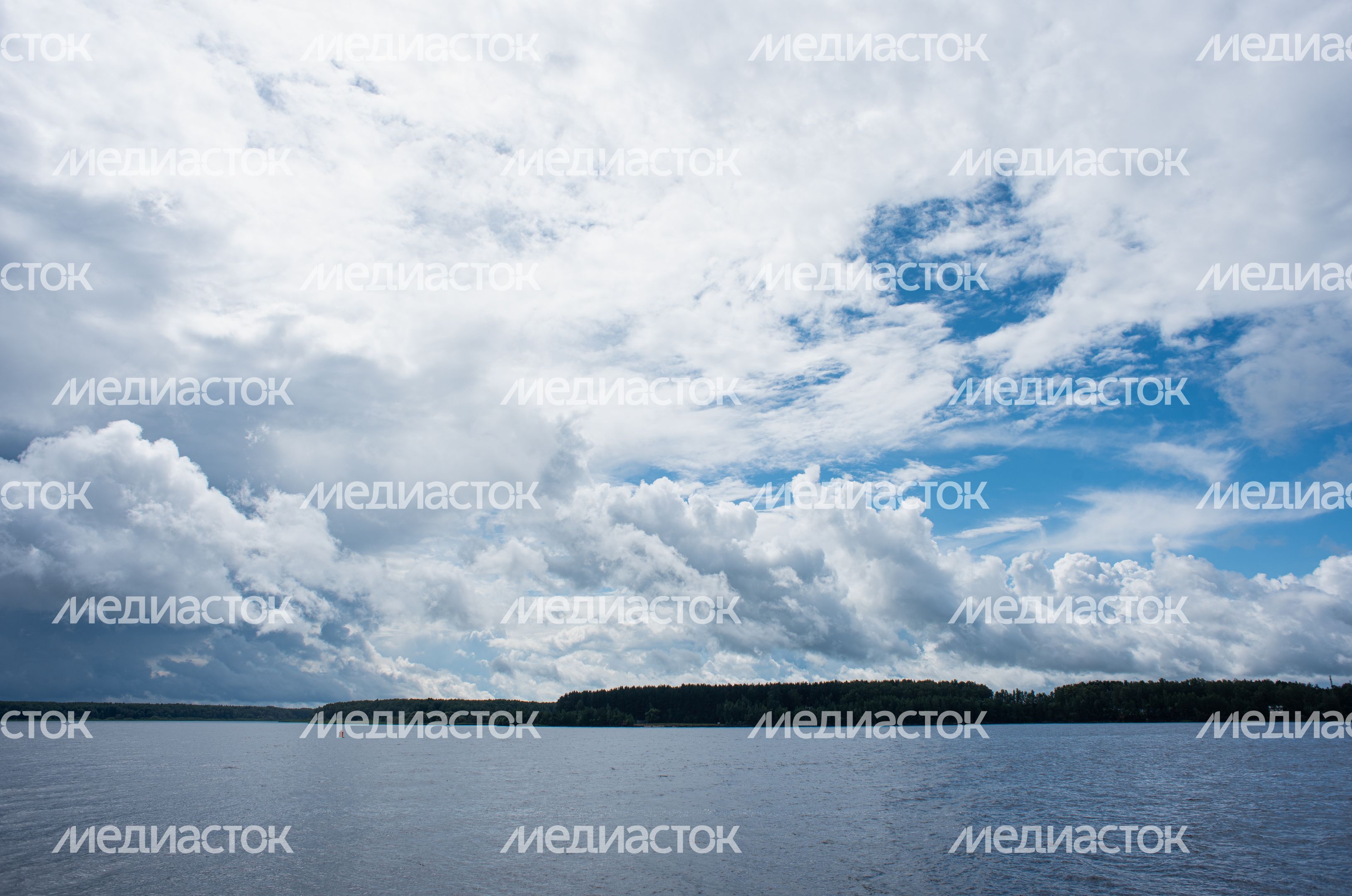 Летние виды города Дубна