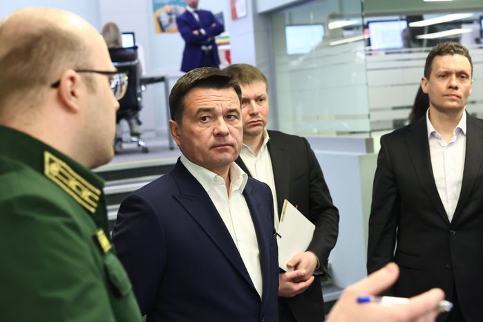 Проверка губернатором системы тушения лесных пожаров