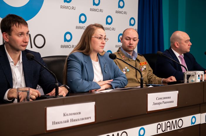 Пресс-конференция по организации «Добрых комнат» в Подмосковье