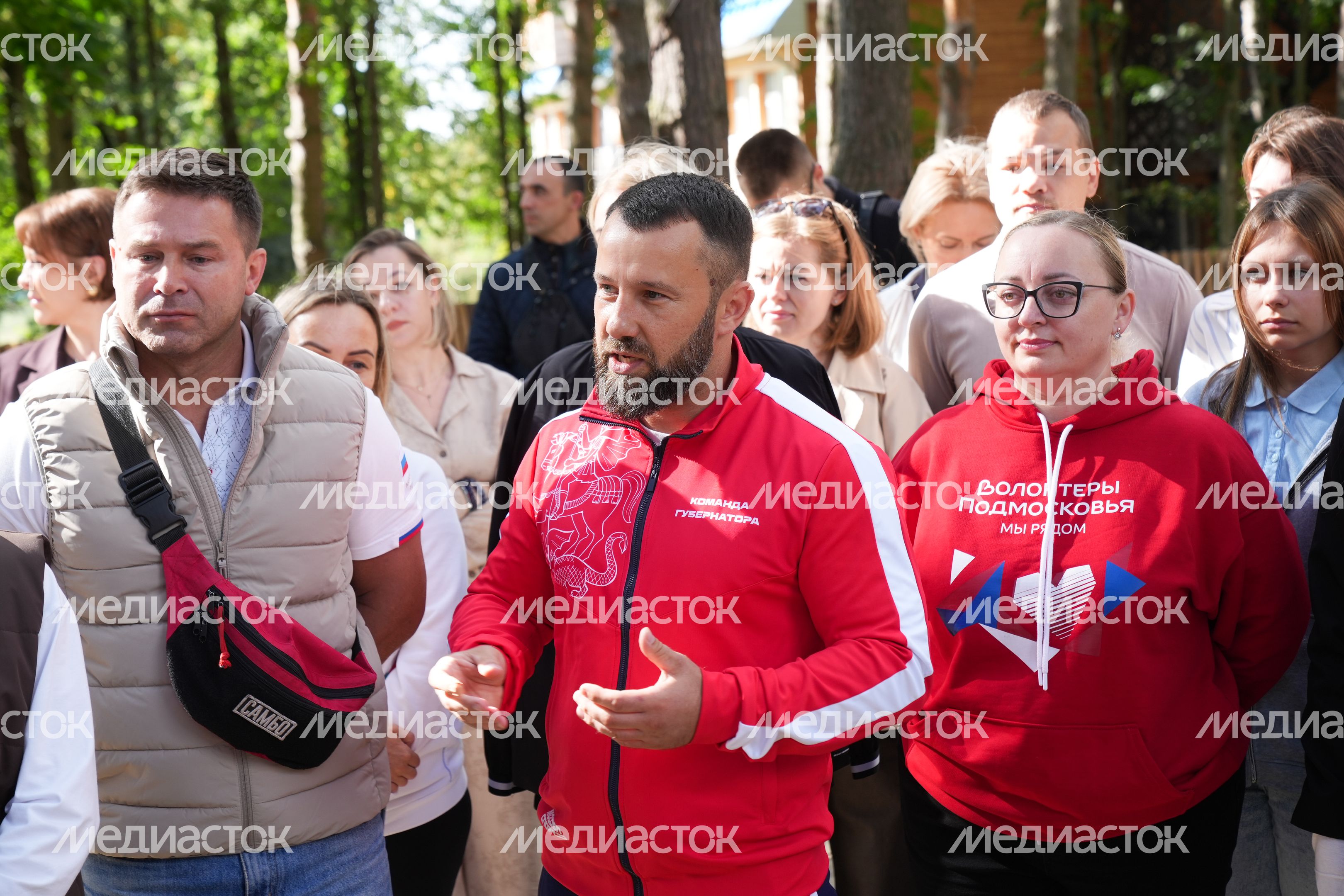 Встреча с тренерами и спотсменами на спортивной базе "Лесная опушка" в г.о. Серпухов Встреча с тренерами и спотсменами на спортивной базе "Лесная опушка" в г.о. Серпухов