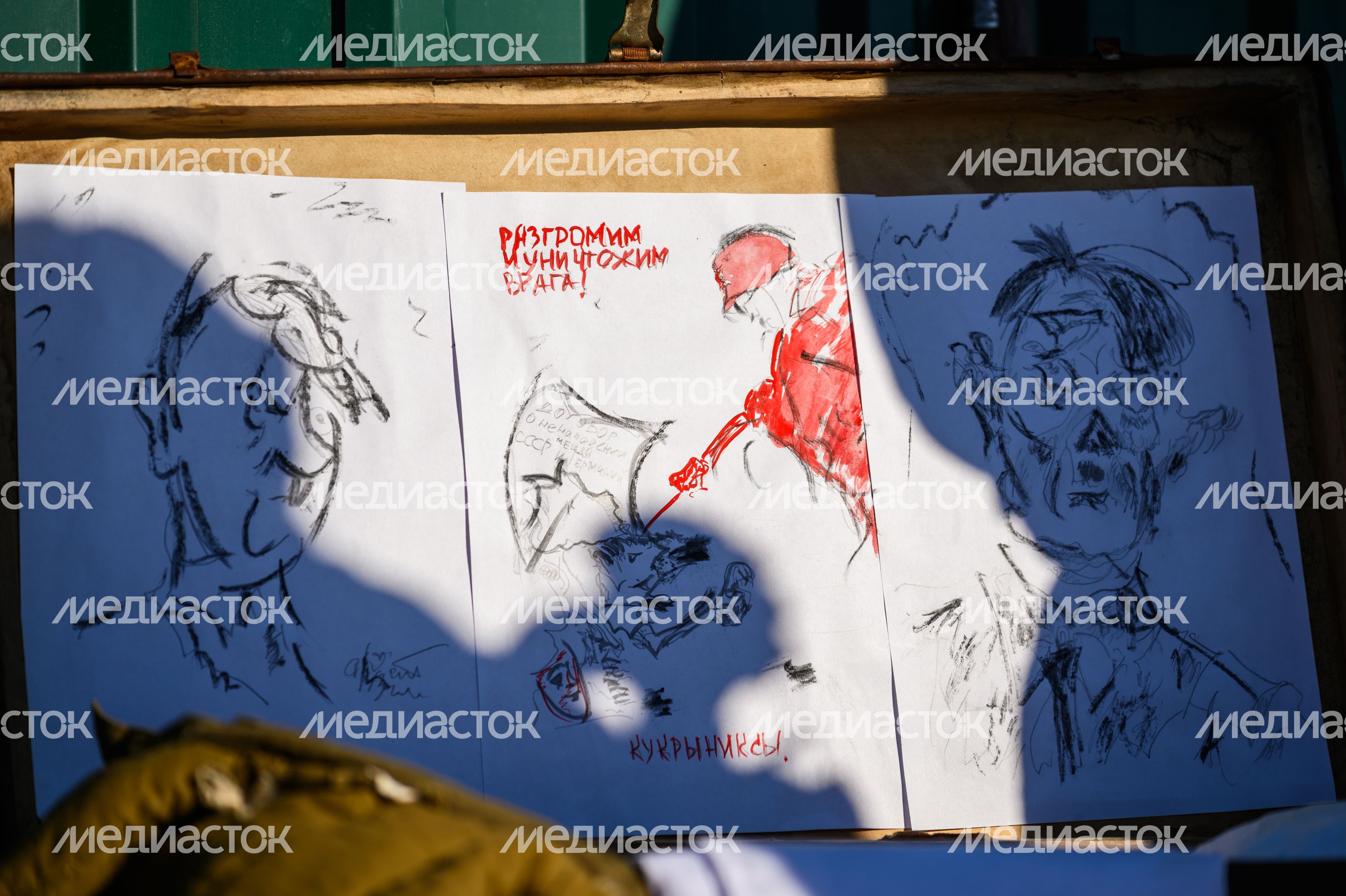 Военно-историческая реконструкция в музее танка Т-34 в Мытищах Военно-историческая реконструкция в музее танка Т-34 в Мытищах