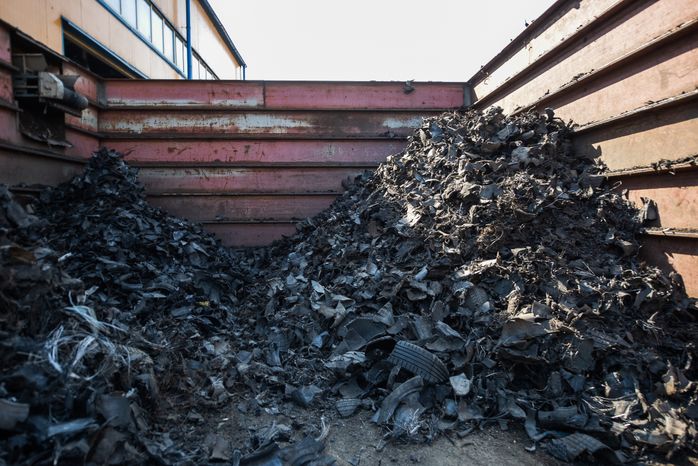 Переработка шин ООО «Орис Пром» в городе Дзержинский