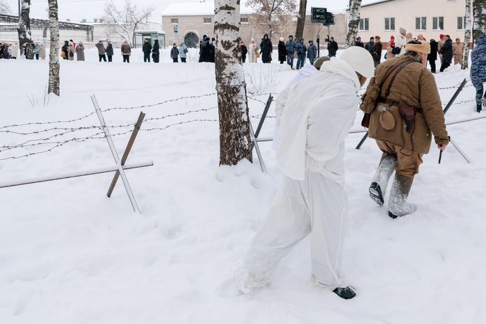 Военно-историческая реконструкция "Бои под Клином"