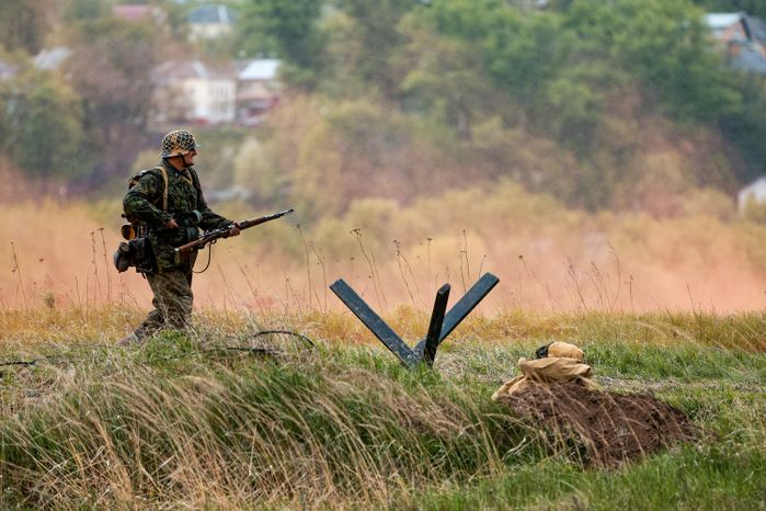 XIX Военно-исторический фестиваль "Огненная дуга" в Ступино