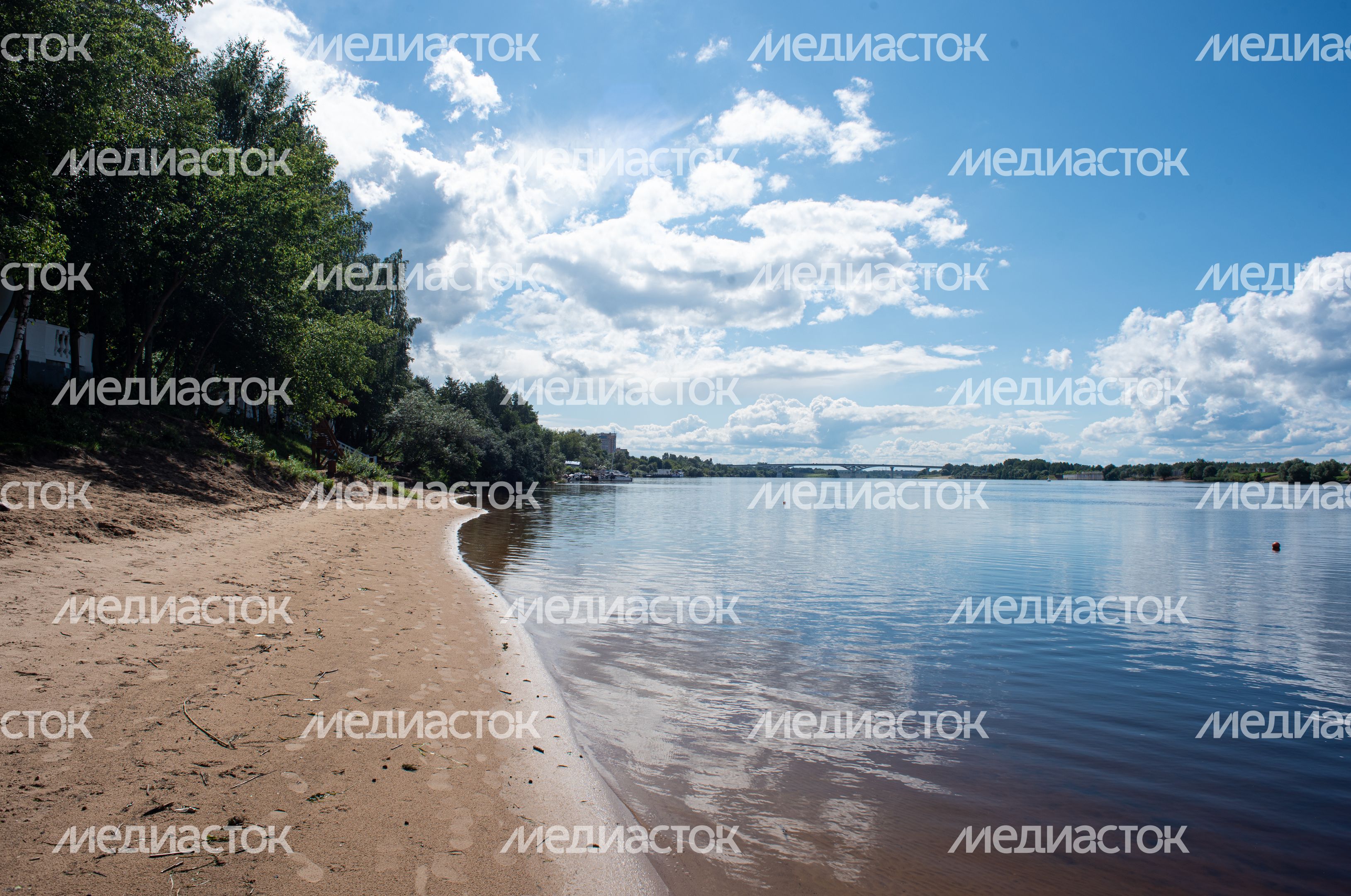 Летние виды города Дубна