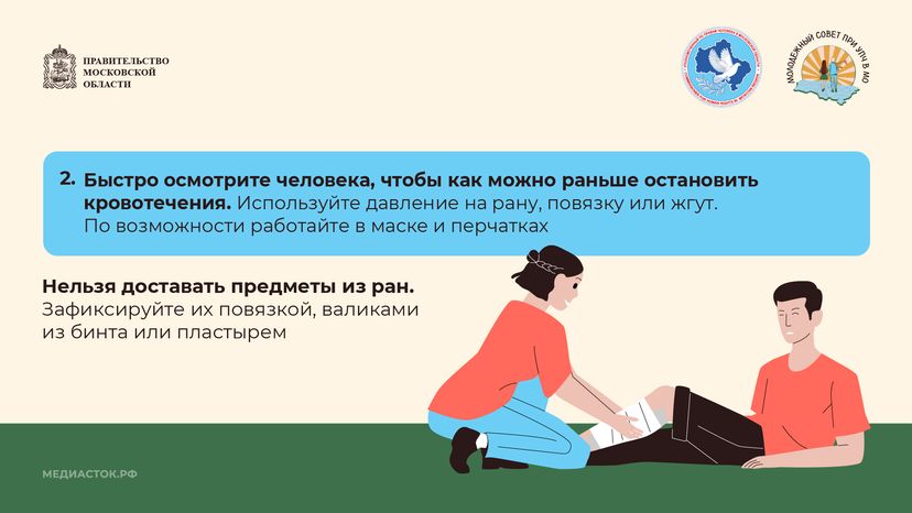 Как оказать первую помощь Молсовет горизонталь 04
