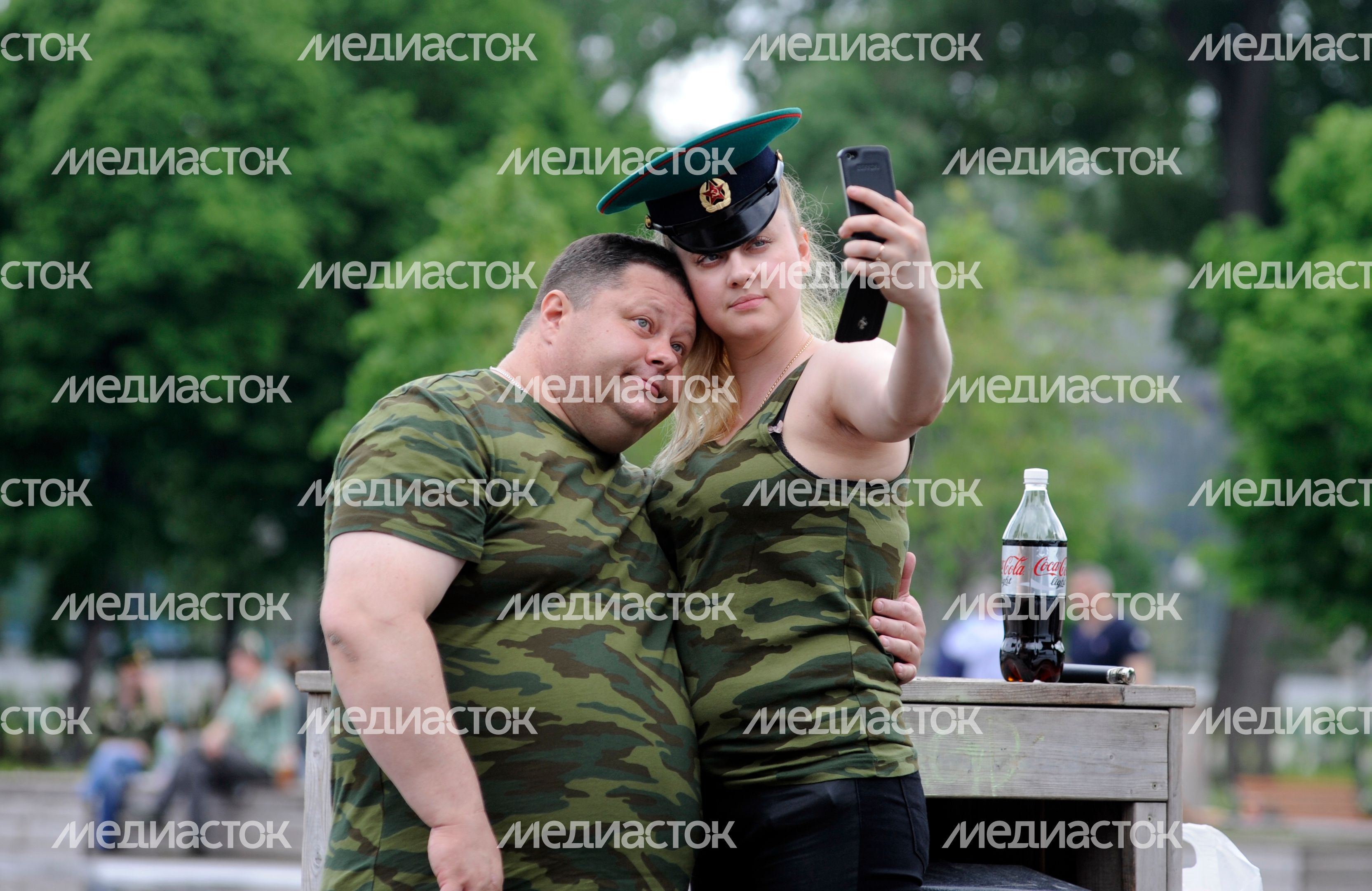 День пограничника в Москве