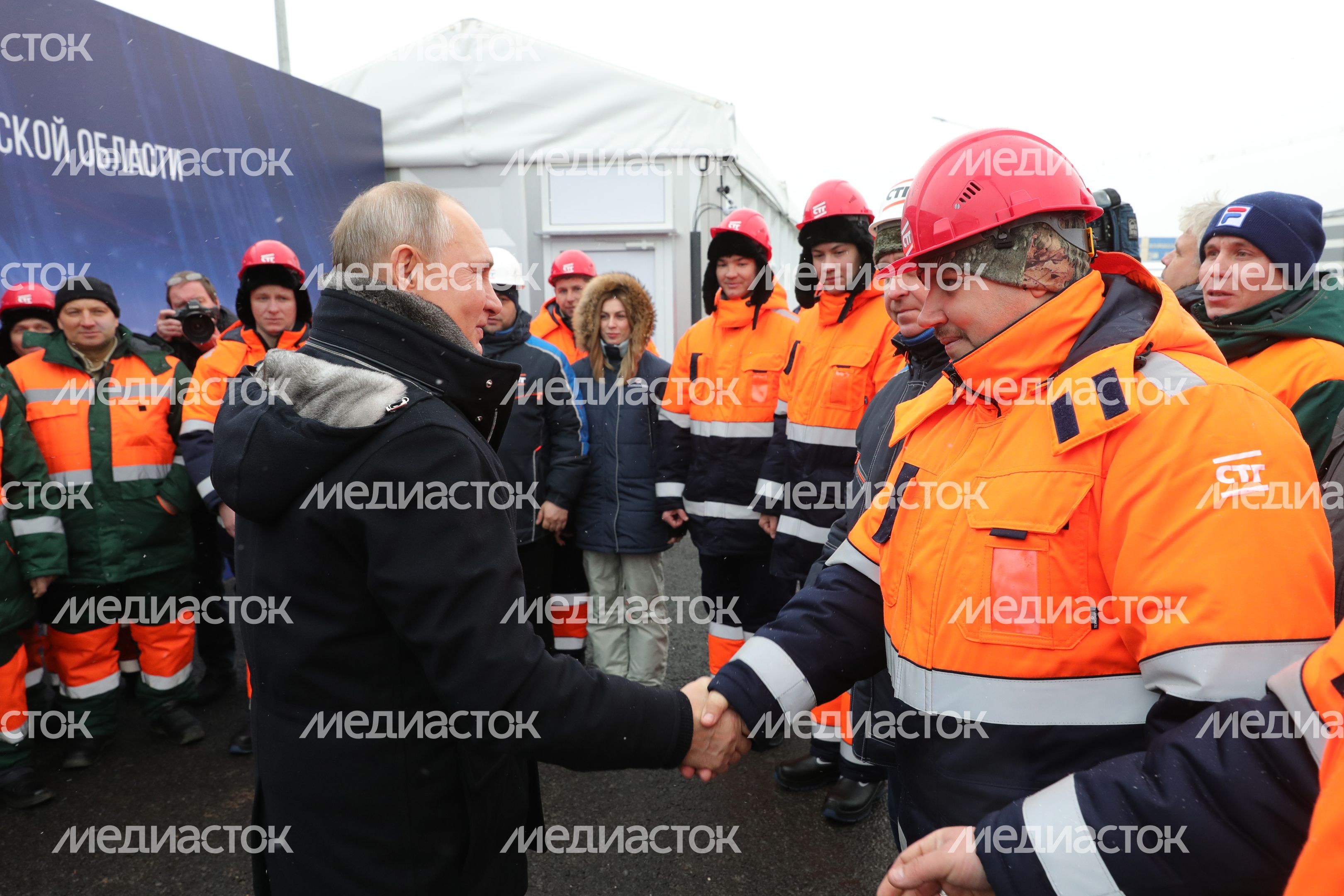 Открытие транспортной развязки на пересечении федеральной автомобильной дороги М-10 «Россия» и улицы Репина в Химках