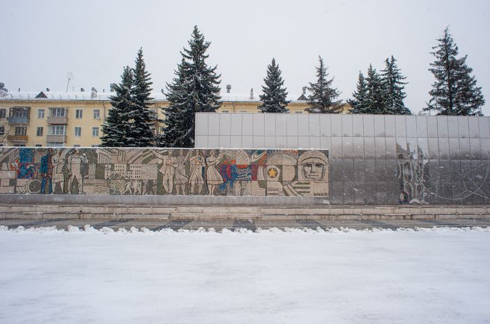 Зимние виды города Королёв