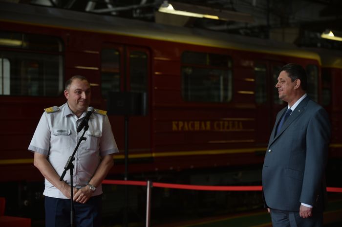 Запуск поезда-музея «Красная стрела»