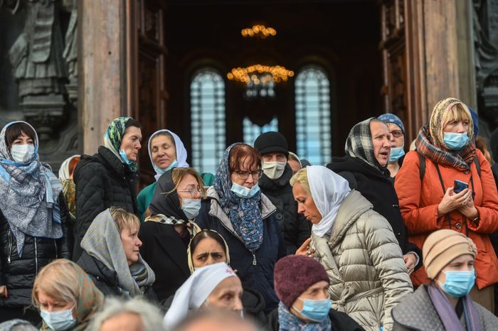 Отпевание протоиерея Димитрия Смирнова
