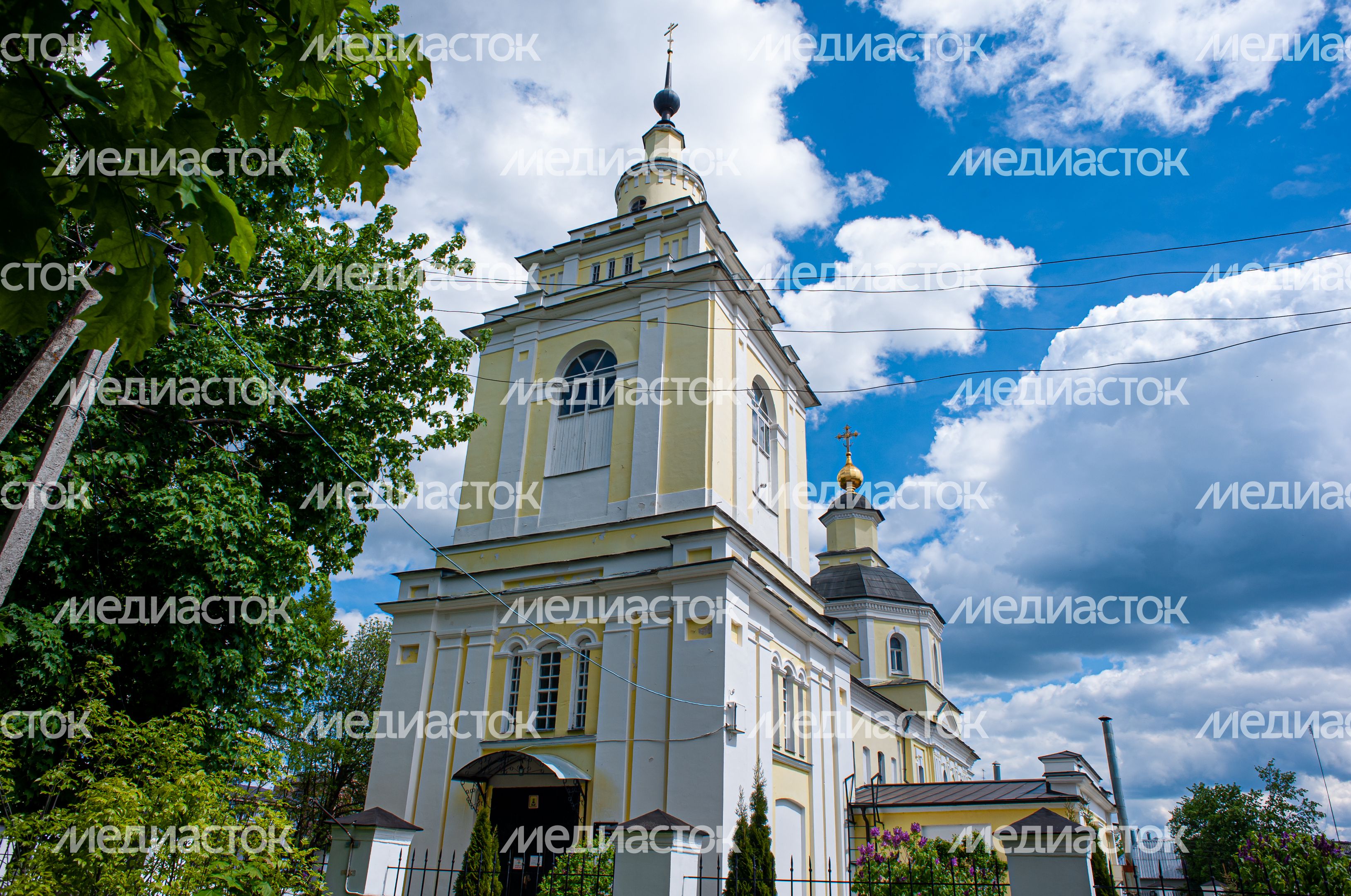 Весенние виды города Руза