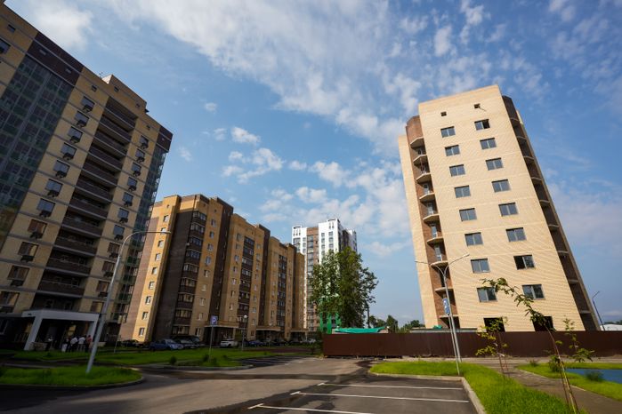 Многоквартирные жилые дома по ул. Тверской в Дубне