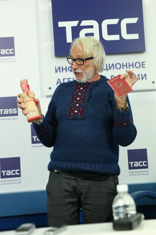 Пресс-конференция французского актера Пьера Ришара