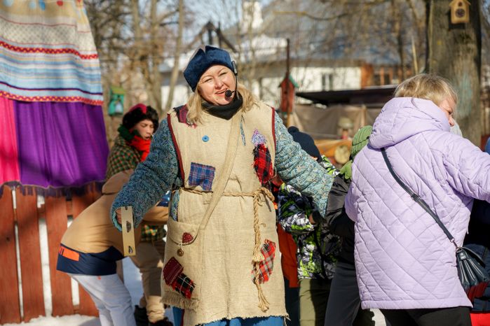 Широкая Масленица в Школе ремесел в Коломне