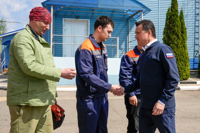 Андрей Воробьев проверил работу МОС АВС в Орехово-Зуеве
