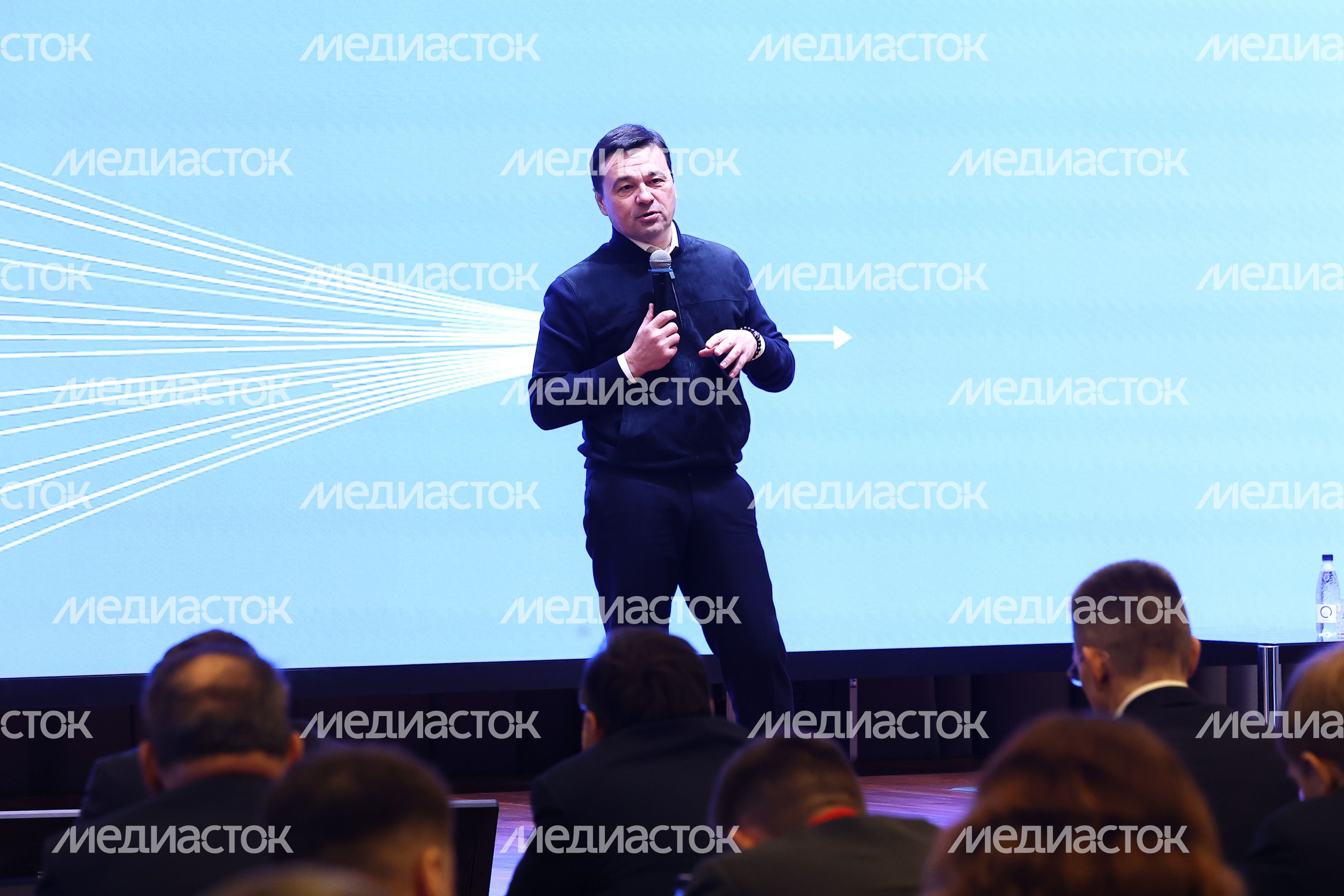 Обучающий семинар для членов правительства региона и глав округов на тему искусственного интеллекта с участием Губернатора Подмосковья