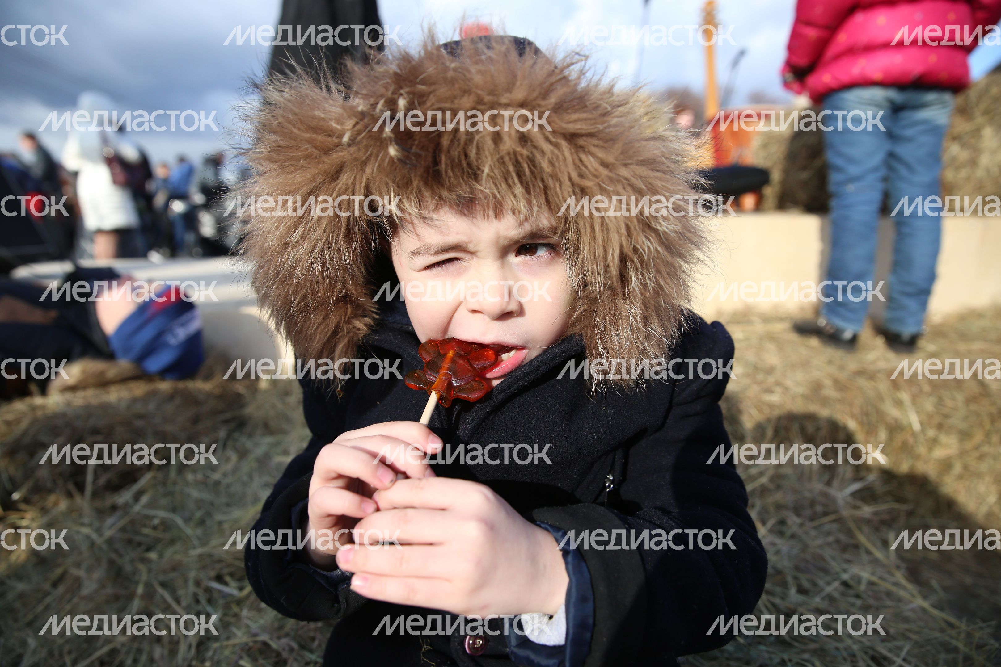 Масленичные гуляния в парке Горького в Москве Масленичные гуляния в парке Горького в Москве