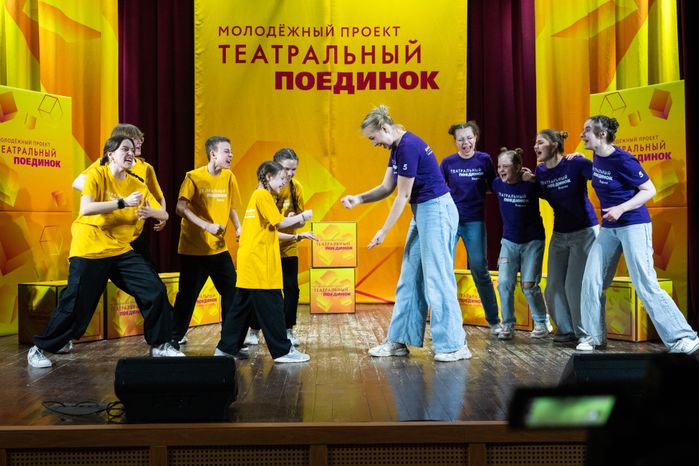 Видное. Молодежный проект "Театральный поединок"