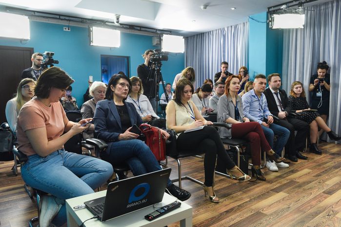 Пресс-конференция, посвященная подмосковным мероприятиям в честь Дня Победы