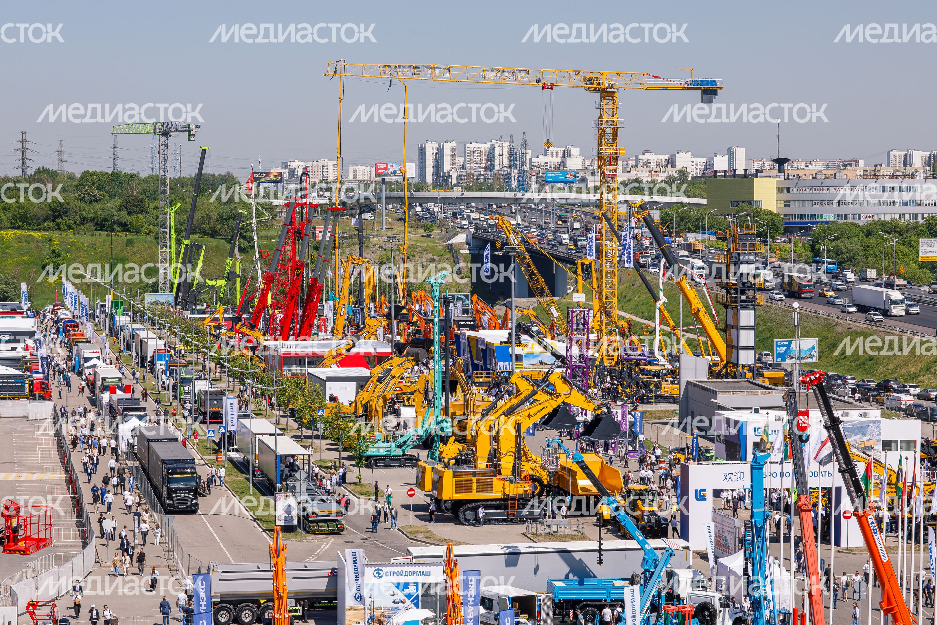 Выставка строительной техники и технологий CTT EXPO в красногорском МВЦ «Крокус Экспо»