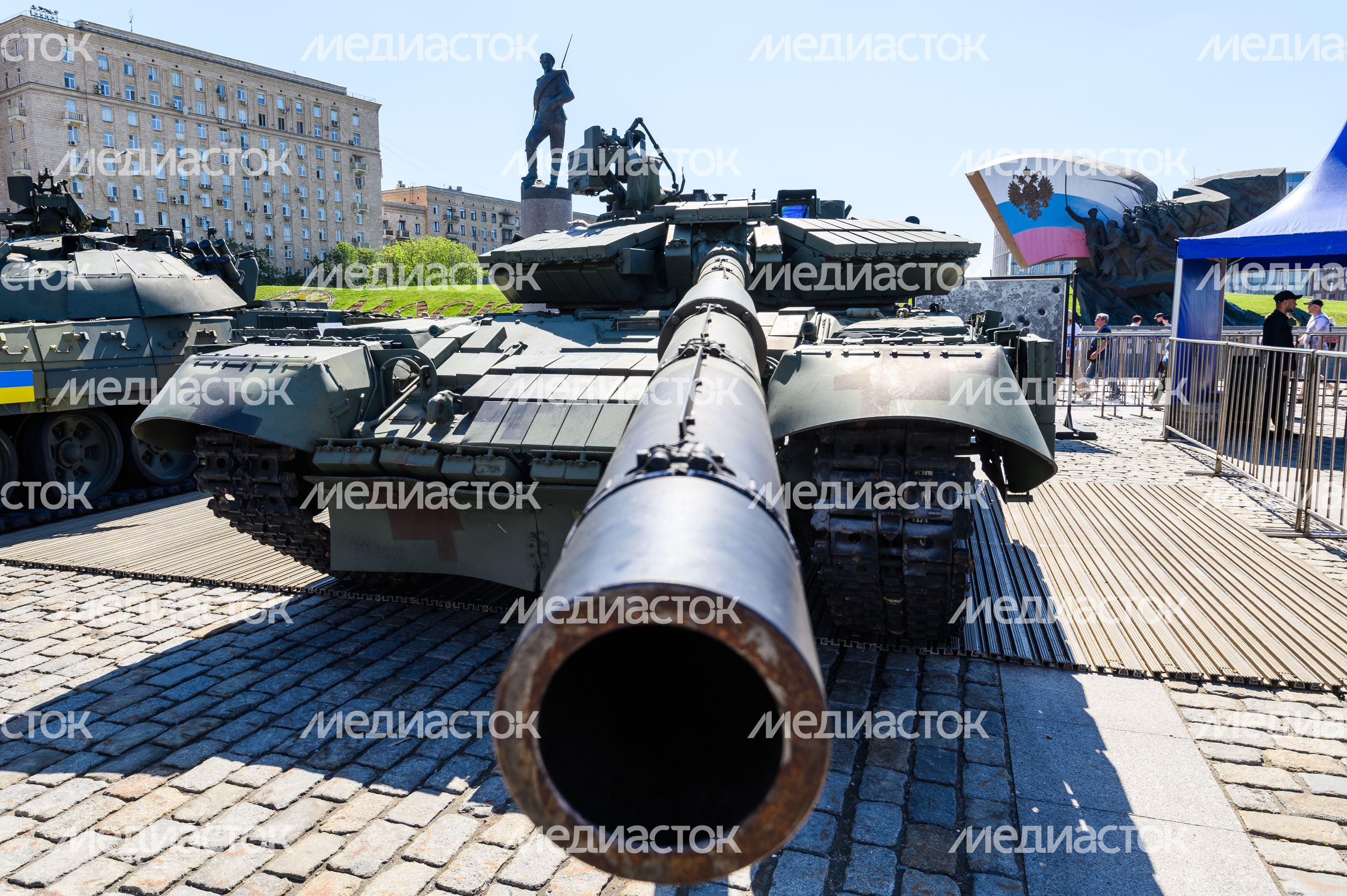 Выставка вооружения в Парке Победы, посвященная СВО