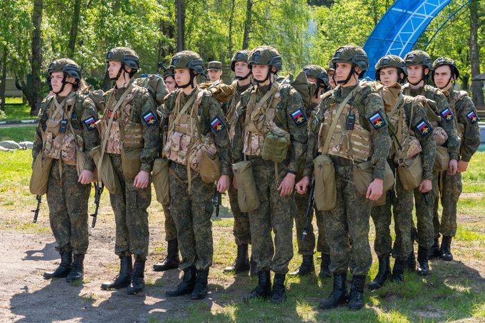 Военно-техническая игра "Арт-дуэль-2024" на аэродроме Волосово