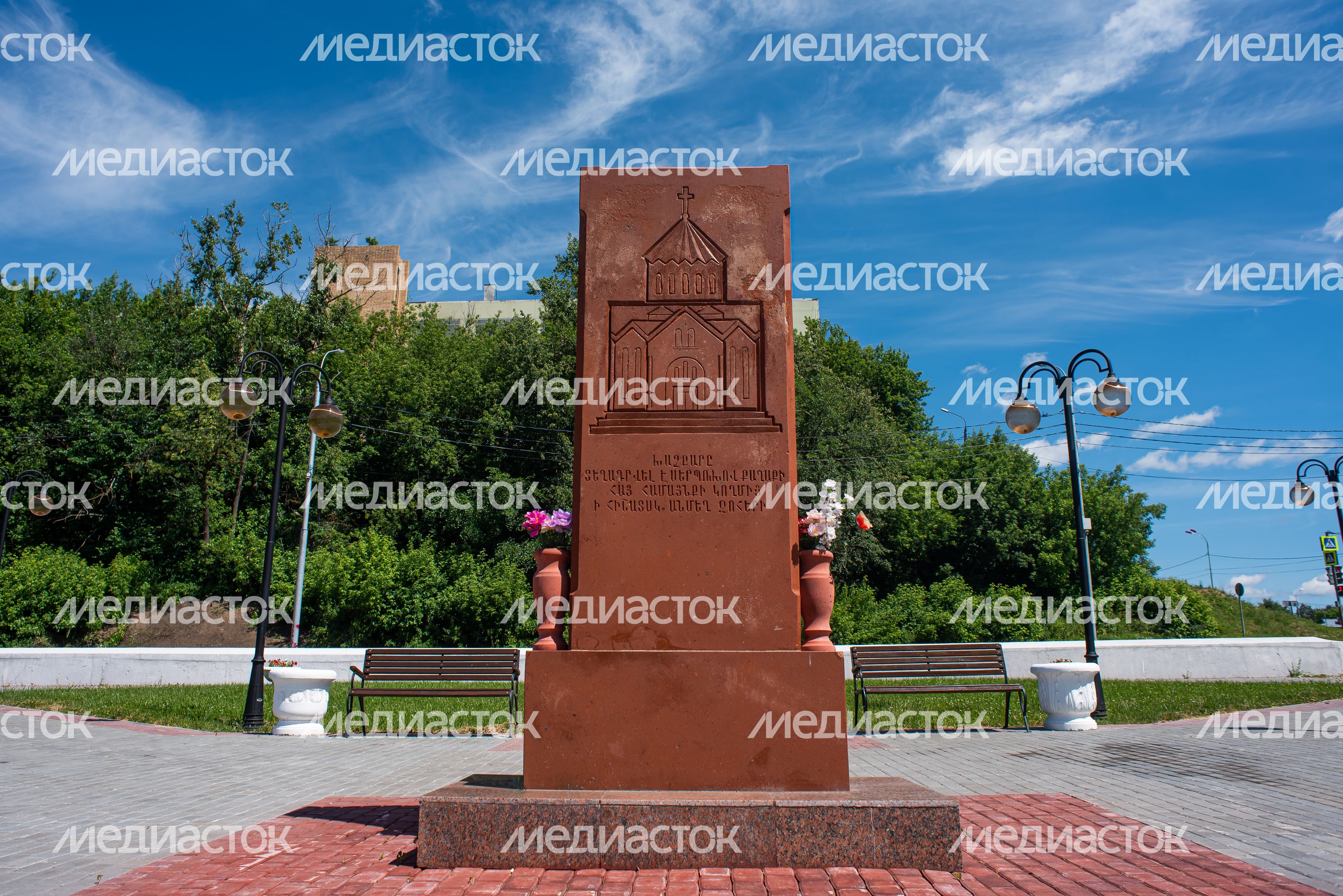 Летние виды города Серпухов