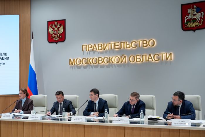 Заседание Совета при полномочном представителе президента РФ в ЦФО в Подмосковье