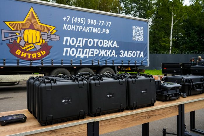 От центра «Витязь» на фронт была отправлена очередная фура