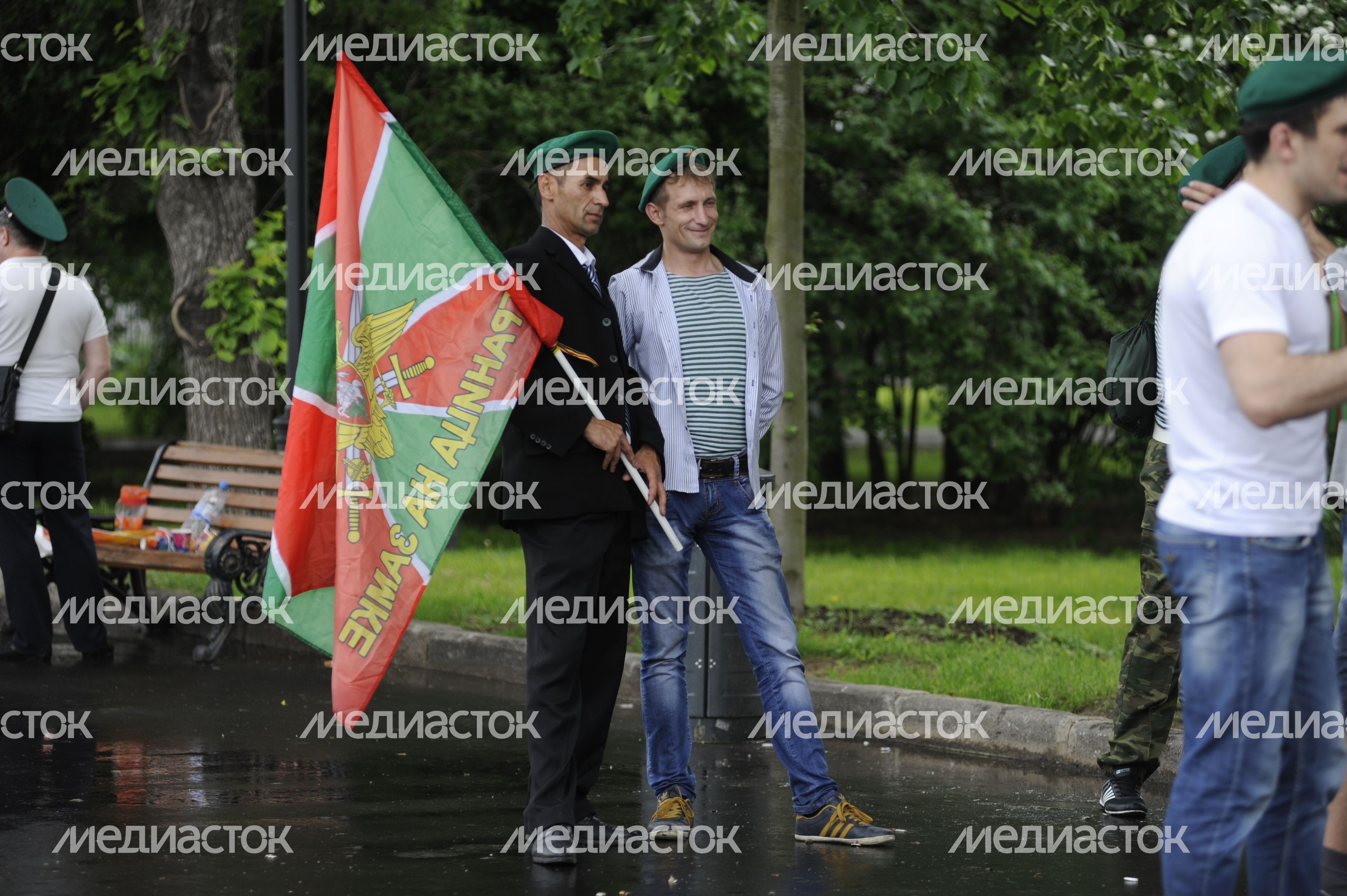 День пограничника в Москве