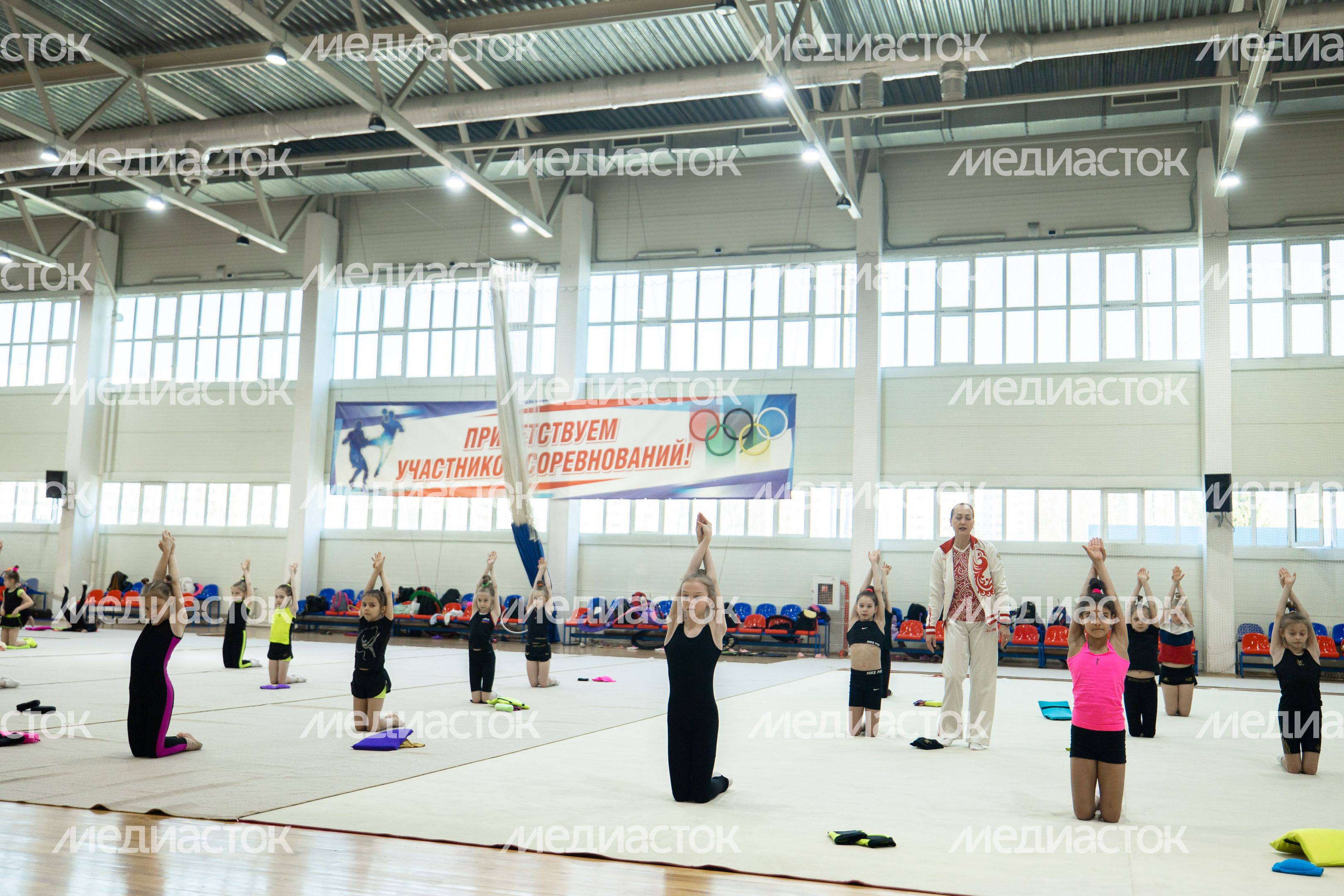 Посещение дворца спорта в Чехове Губернатором Подмосковья