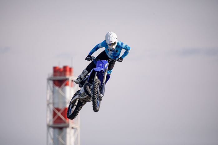 Шоу команды мотофристайла FMX13 в Лобне