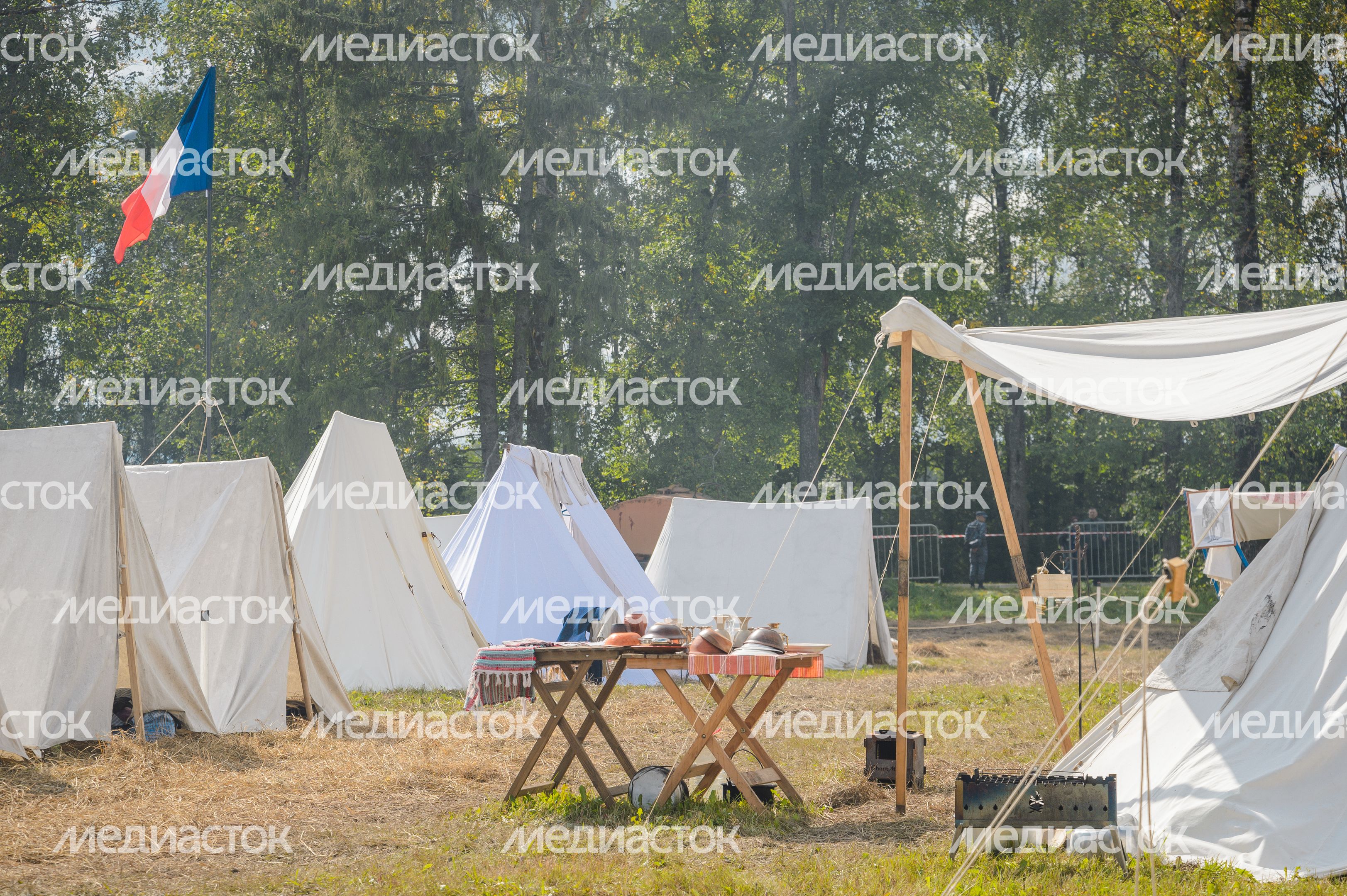 Можайский г.о., Бородино. Реконструкция Бородинской битвы