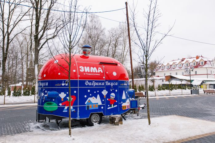 Парк «Фабричный» в Дедовске в округе Истра