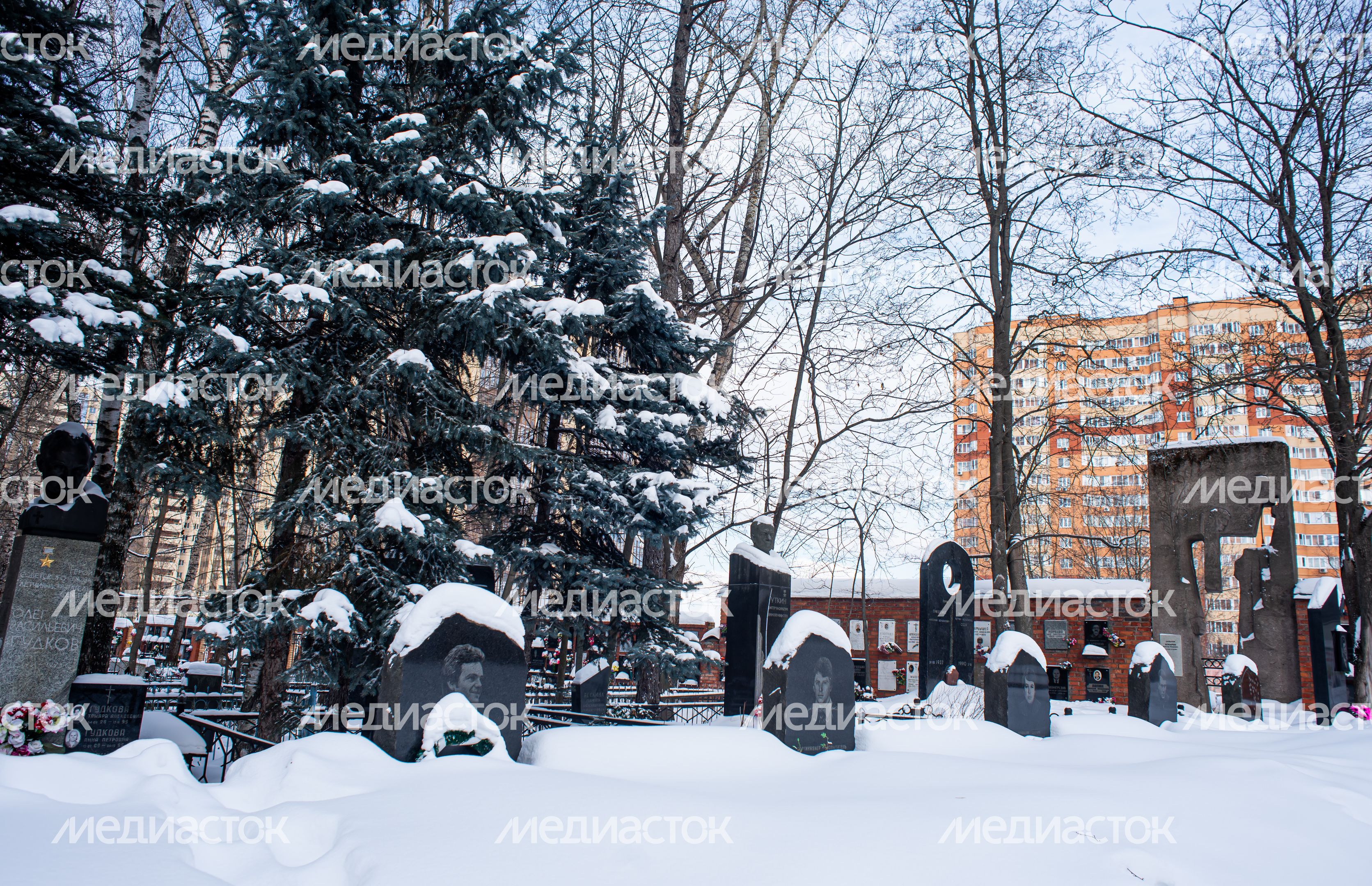 Зимние виды города Жуковский