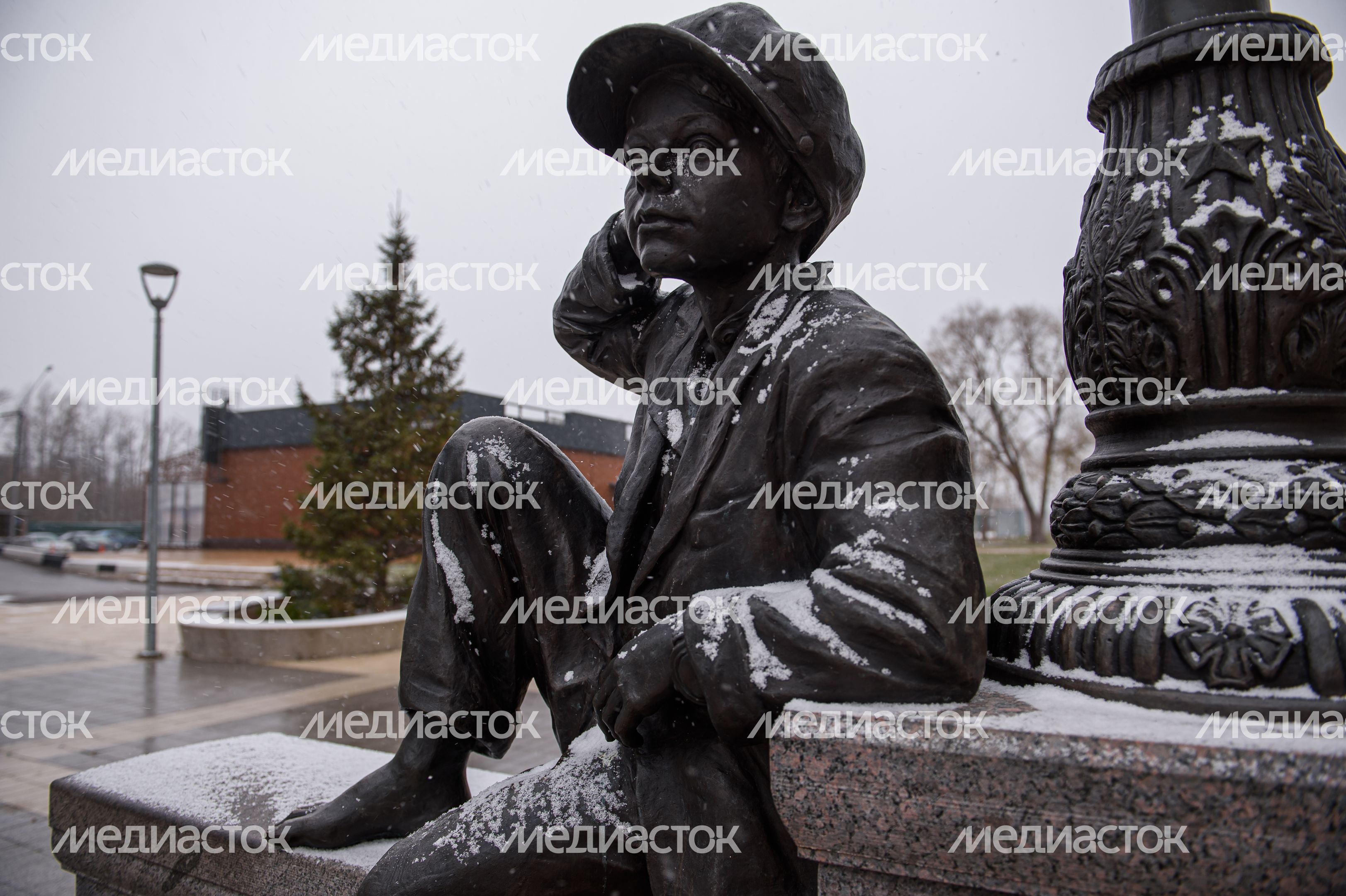 Памятник Мишке Карасю в Рузе Памятник Мишке Карасю в Рузе