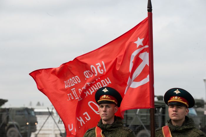 Репетиция Парада Победы в Алабино