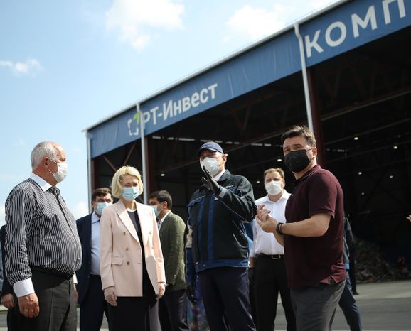 Открытие комплекса по переработке отходов «Дон» в городском округе Кашира