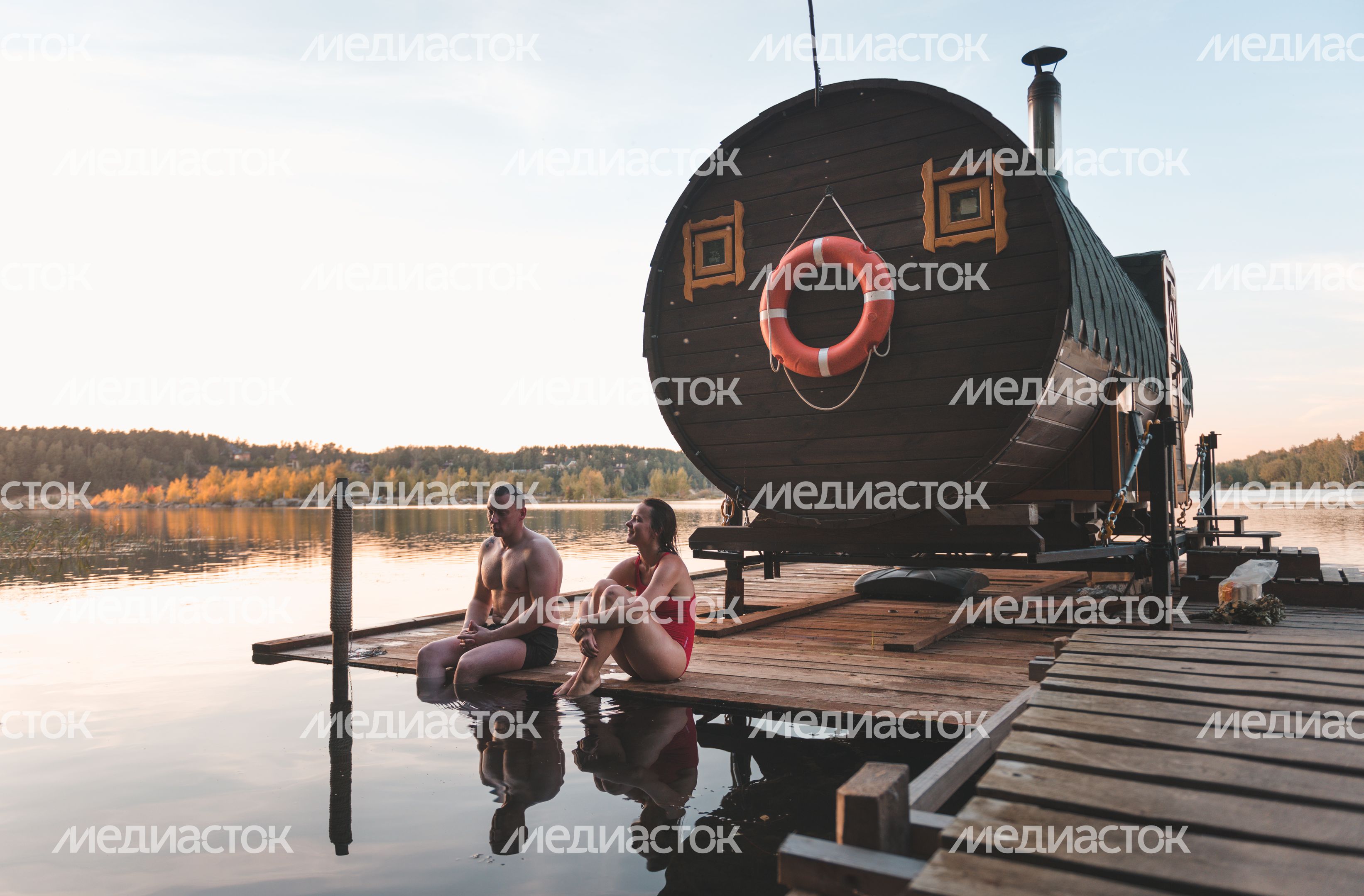 Осенние бани в Подмосковье