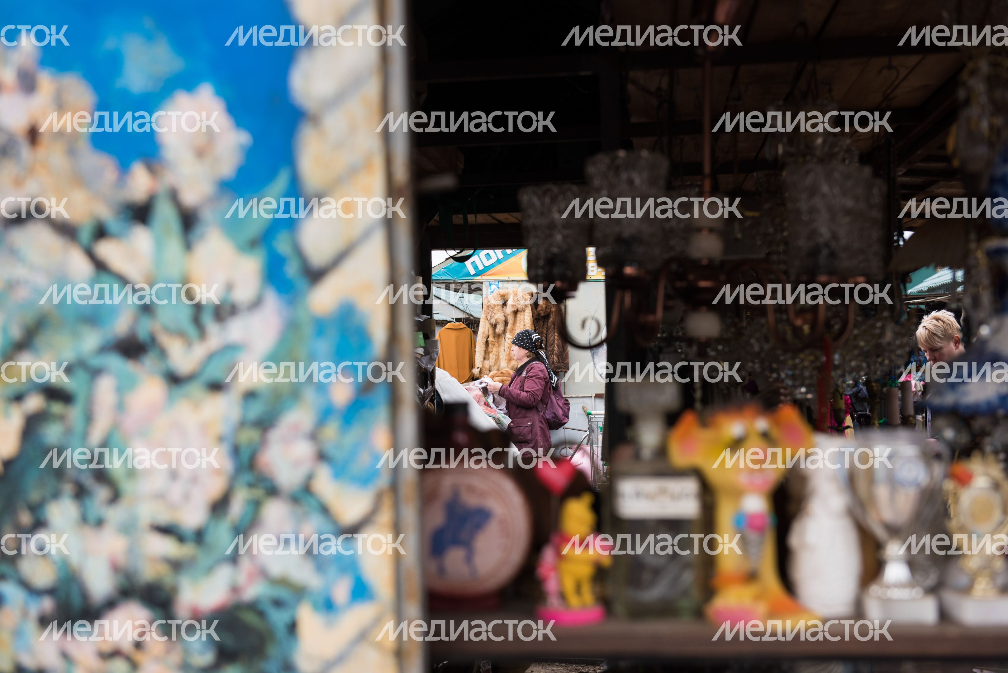 Блошиный рынок «Левша» в Новоподрезково
