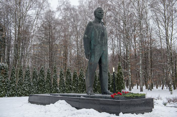 Торжественная встреча космонавтов и астронавтов 67-й длительной экспедиции на МКС